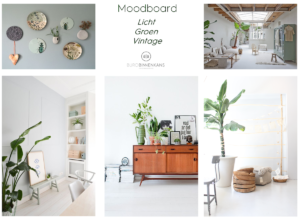 Moodboard Buro Binnenkans workshop interieurstyling